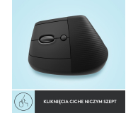 Logitech LIFT dla leworęcznych Grafitowa - 743066 - zdjęcie 12